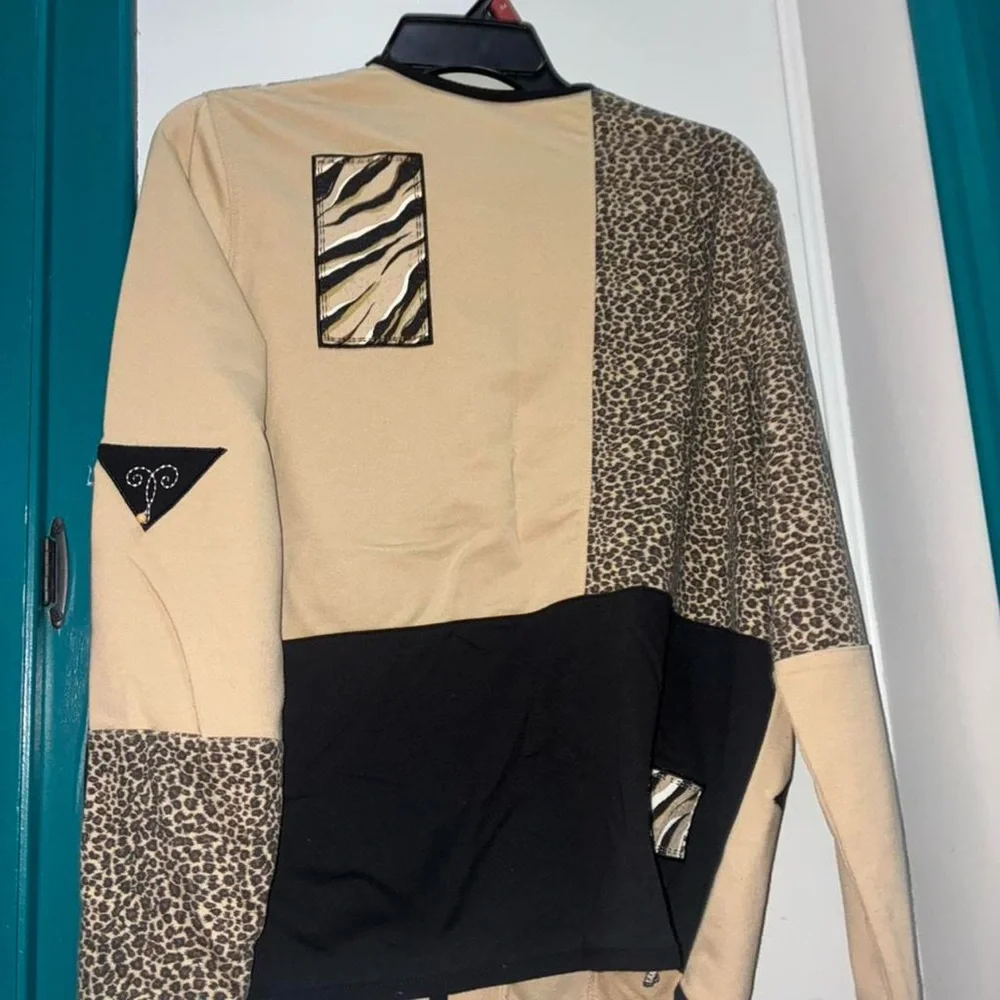 Koret K-Wear statement patchwork